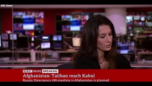 BBC'nin canlı yayınında Taliban şaşkınlığı