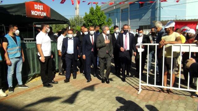 MHP'den Manavgat'a 2 bin 393 küçükbaş, 107 büyükbaş hayvan desteği