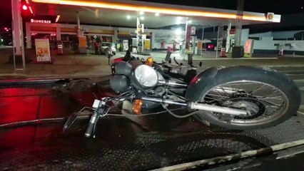 Polícia Militar apreende motocicleta após infrações de trânsito na Av. Brasil