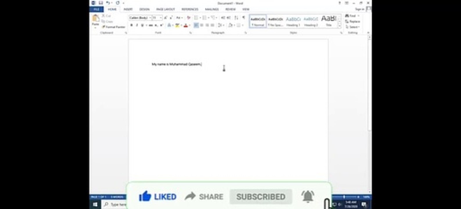 How Did Microsoft Word 2013 Urdu Tutorial Interface -Class 1 | مائیکروسافٹ ورڈ 2013| Technical Buddy
