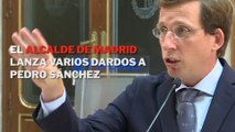 El alcalde de Madrid aprovecha la festividad de la Virgen de la Paloma para lanzar varios dardos a Pedro Sánchez