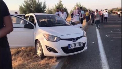 Batman'da yolcu otobüsü ve otomobil çarpıştı: 3 yaralı