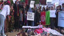 'Biden, you betrayed us': Afghan nationals protest outside White House