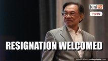 Anwar ‘welcomes’ Muhyiddin’s resignation