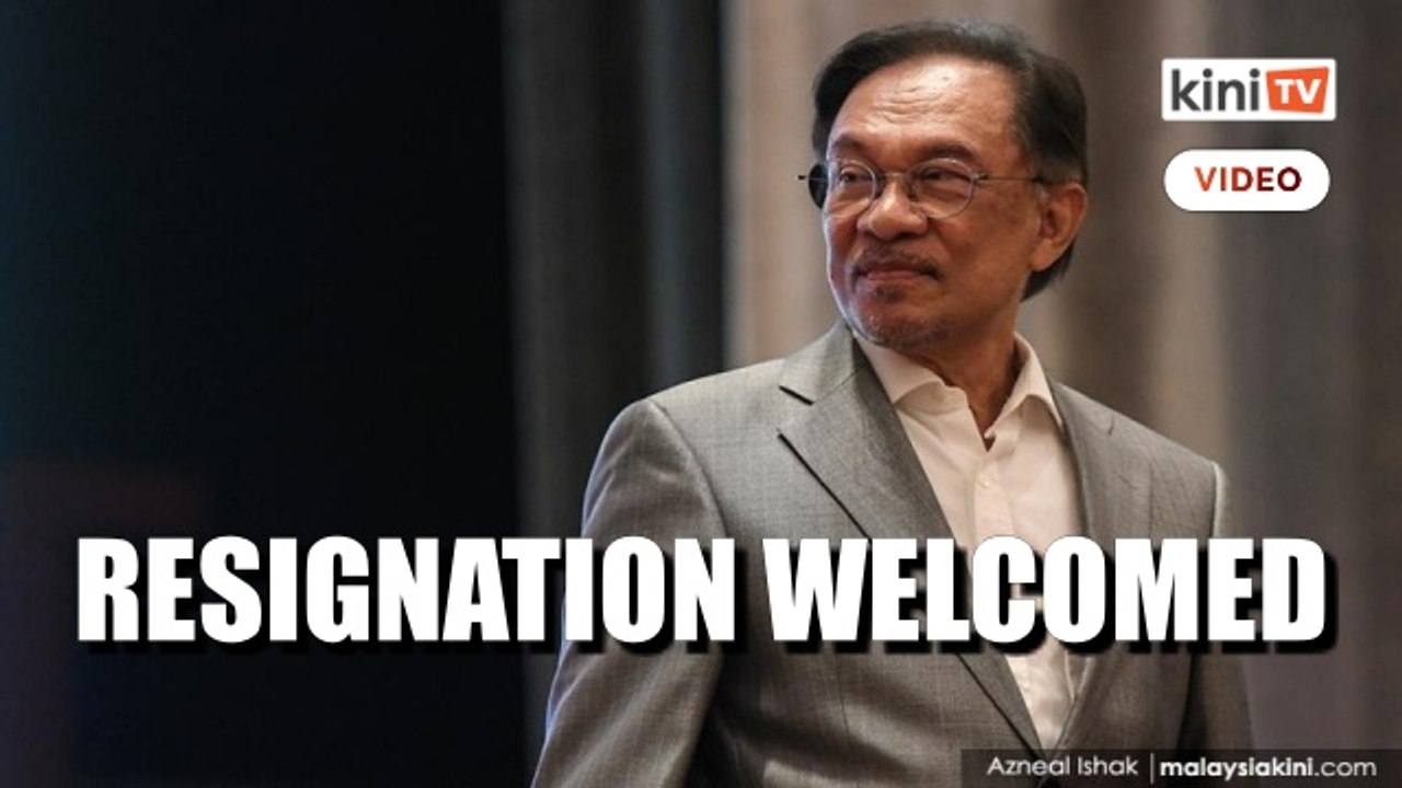 Anwar ‘welcomes’ Muhyiddin’s resignation
