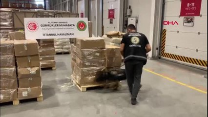 Son dakika haberi | İSTANBUL HAVALİMANI'NDA OPERASYON UYUŞTURUCU YAPIMINDA KULLANILAN 4,3 TON MADDE ELE GEÇİRİLDİ