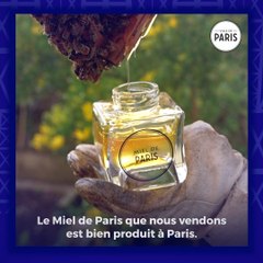 Les miels de la marque Ville de Paris