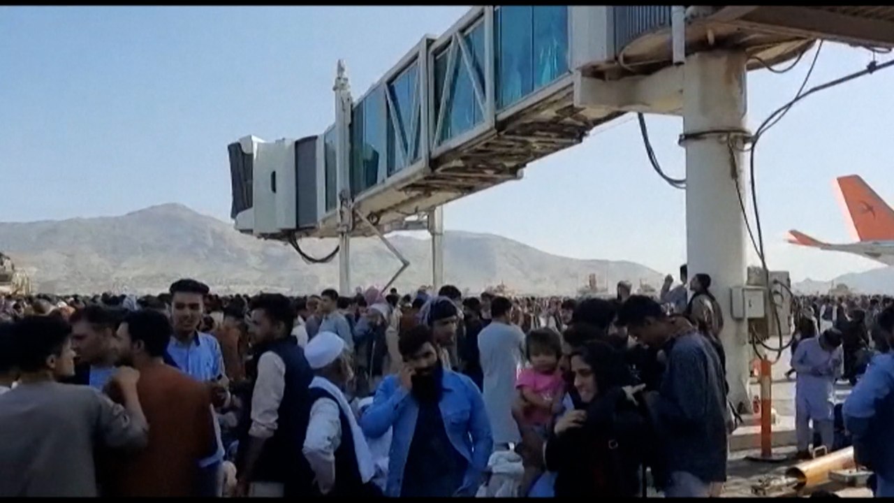 Chaos und Tote am Flughafen in Kabul