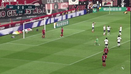 Consadole Sapporo tops Tokyo 3-2