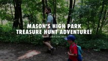 Mason's Treasure Hunting Adventure in High Park!