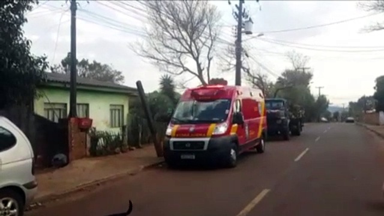 Idosa fica ferida ao sofrer queda em residência no Cascavel Velho