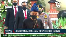 Dibalut Baju Adat Baduy, Presiden Jokowi Tampil Sederhana di Sidang Tahunan 2021