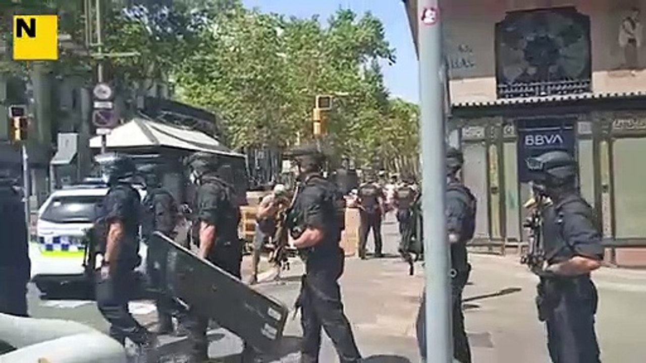 Explosió a l'Hotel Petit Palace al carrer Boqueria