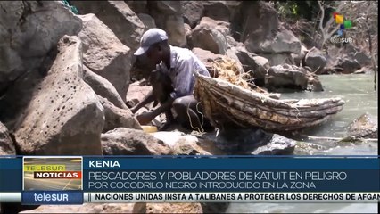 Pobladores de Katuit, Kenia, azotados por cocodrilos y desempleo