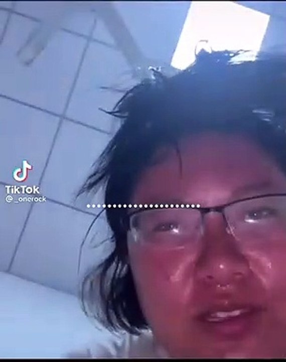 没有被打过，this woman never kana whack before