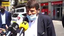 Albert Batlle, tinent de Seguretat de l'Ajuntament, explica els fets succeïts a l'hotel Petit Palace.