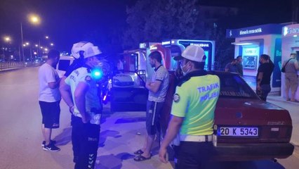 Polis memuruna çarparak kaçan şüpheli yolda arkadaşını yanına almış