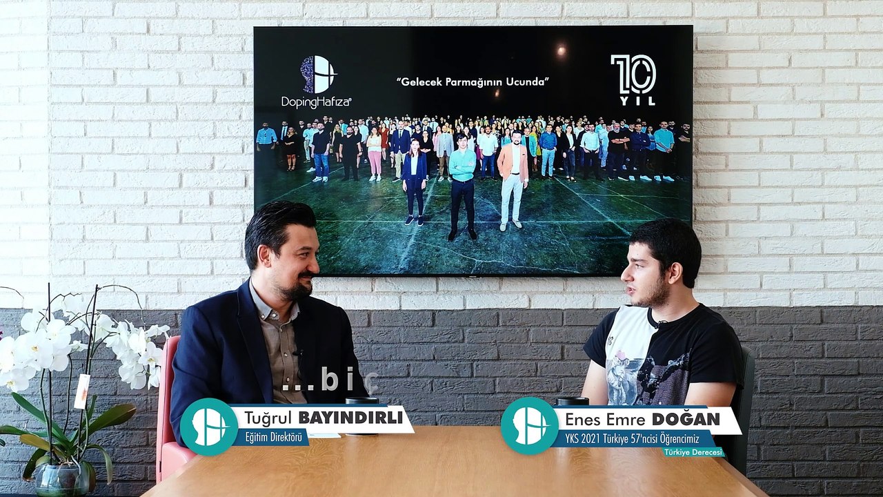 Öğrencimiz Enes Emre Doğan YKS Türkiye 57'ncisi!