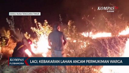 Lagi, Kebakaran Lahan Ancam Permukiman Warga