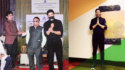 Gurmeet Choudhary Feels Delighted To Celebrate Independence Day With Visually Impaired Students