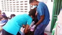 Hospitais saturados no Haiti