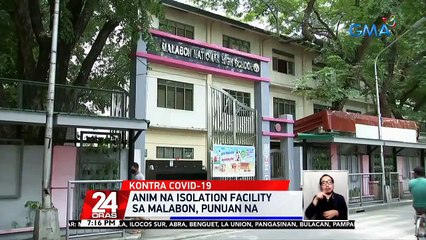 Ilang pasyente sa isolation facility, hindi mailipat sa ospital dahil punuan na | 24 Oras