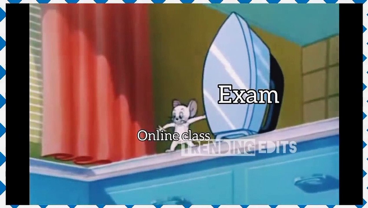 Students vs Exam Tom and Jerry memes