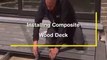 Quick Tips for Installing Composite  wood Decking over concrete  composite decking  installation