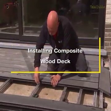 Quick Tips for Installing Composite wood Decking over concrete composite decking installation