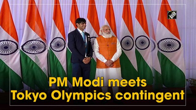 PM Modi meets Tokyo Olympics contingent