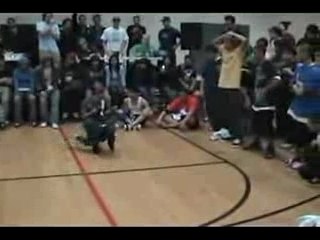 Breakdance d'un enfant de 6 ans