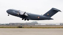 IAF C-17 aircraft lands in Kabul to airlift stranded Indian nationals