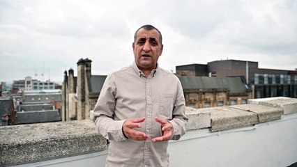 Director of Afghan Human Rights Foundation Mohammad Asif reacts to news from Afghanistan