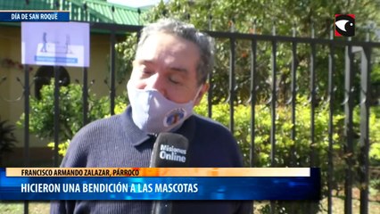 Hicieron una bendición a las mascotas