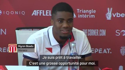 Monaco - Boadu : "Je suis ici pour marquer des buts"