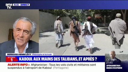 Bernard-Henri Lévy: les talibans représentent "l'aile la plus dure de l'islamisme radical"