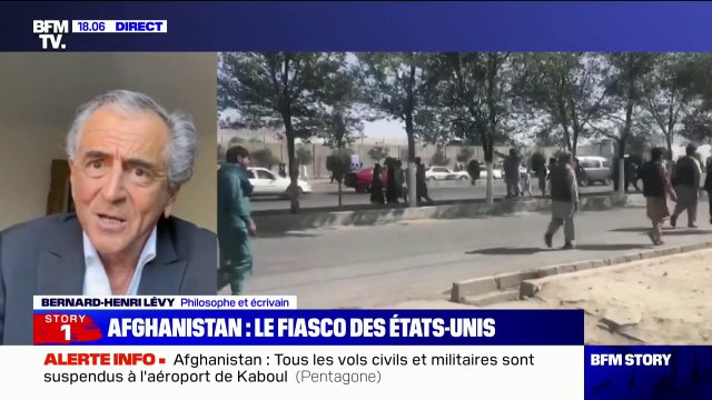 Bernard-Henri Lévy: Les talibans sont des bons terroristes mais sont des mauvais soldats