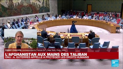 Taliban en Afghanistan : Antonio Guterres "s'inquiète de la violation des droits humains"
