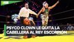 Psycho Clown derrota al Rey Escorpión y lo rapa en Triplemania XXIX