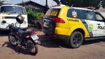 Motocicleta com registro de furto é recuperada por militares da cavalaria