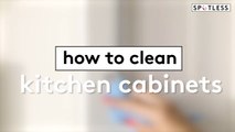 How To Clean Kitchen Cabinets