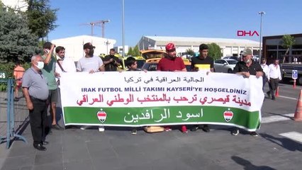 SPOR Irak A Milli Futbol Takımı, kamp için Kayseri'ye geldi