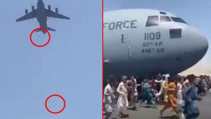 Afganistan'dan tahliye edilen Türkler konuştu: Bizden önce kalkan ABD kargo uçağından düşenler oldu