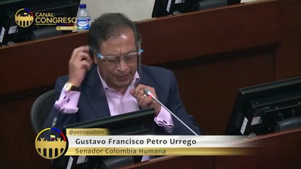 Gustavo Petro Habla del Programa Ingreso solidaridario y cuidadores en casa - Plenaria Mixta Senado 2021