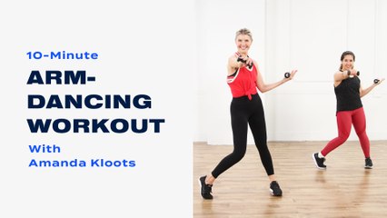 Download Video: 10-Minute Arm-Dancing Workout With Amanda Kloots