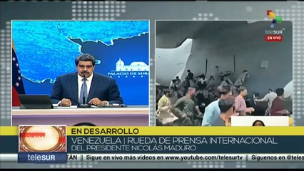 Nicolás Maduro: "Ha fracasado la política guerrerista e intervencionista de EE.UU. "