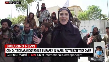 CNN reporter says Taliban “are chanting ‘Death to America’ but they seem friendly…”