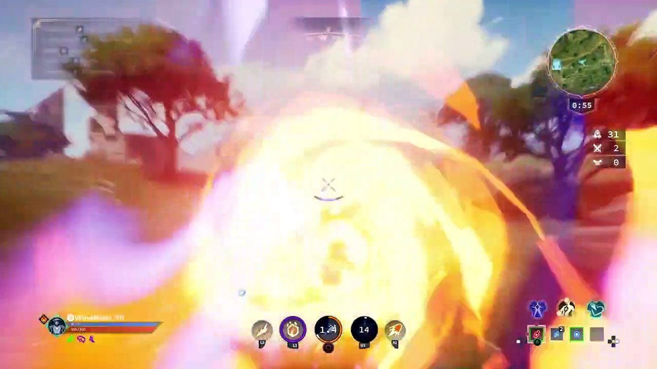 Spellbreak BR Gameplay: Fire/Wind Main - High Damage