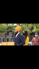 Jagmeet Singh's Campaign Speech Was Just Interrupted By ‘Trolls’ With A Megaphone