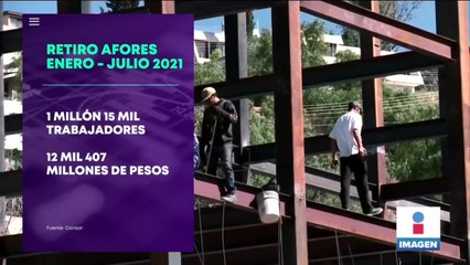 Más de 1.1 millones de mexicanos retiraron recursos de su Afore por desempleo